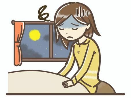 自律神経の乱れた女性